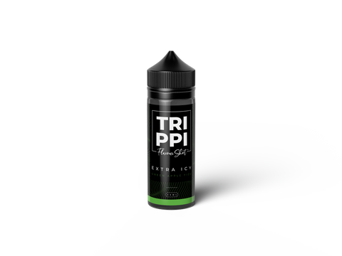 TRIPPI E-LIQUID - EXTRA ICY GREEN APPLE FIZZ  120ml (Aroma Only)