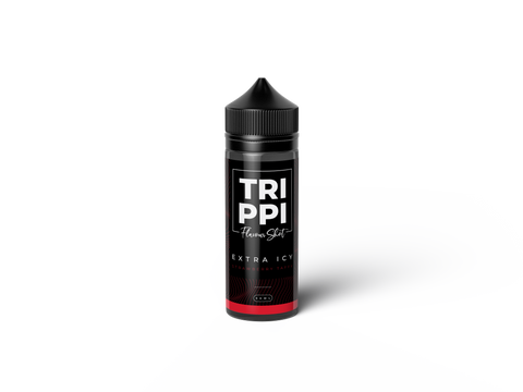 TRIPPI E-LIQUID - EXTRA ICY STRAWBERRY TAFFY 120ml (Aroma Only)